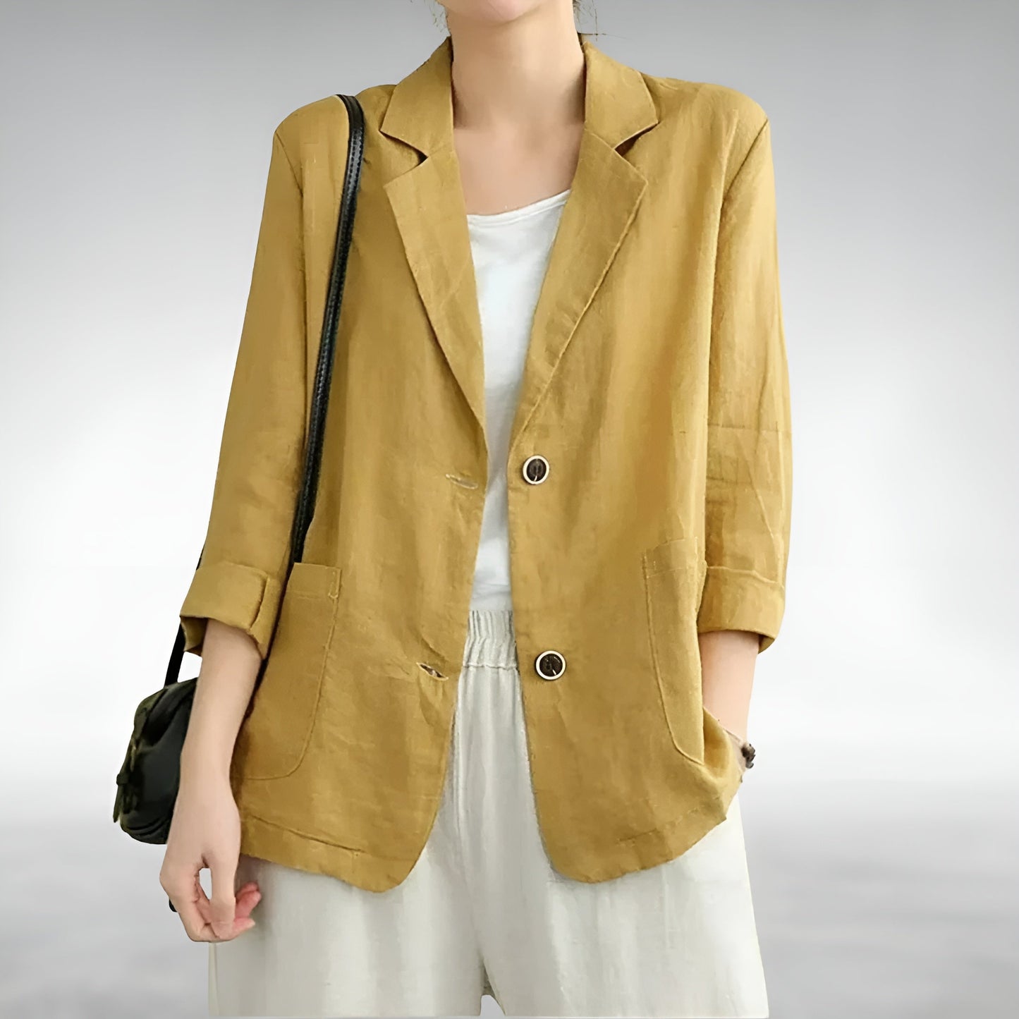 Kaja | Chic Blazer med Avslappnad Passform