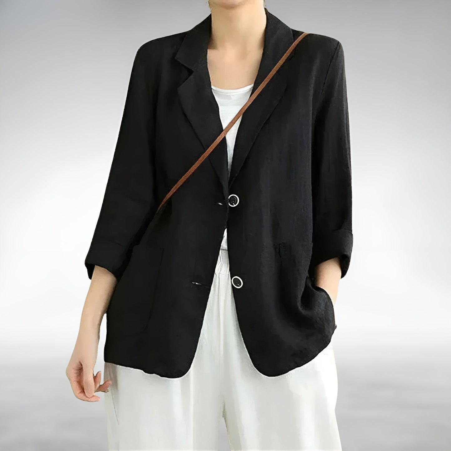 Kaja | Chic Blazer med Avslappnad Passform