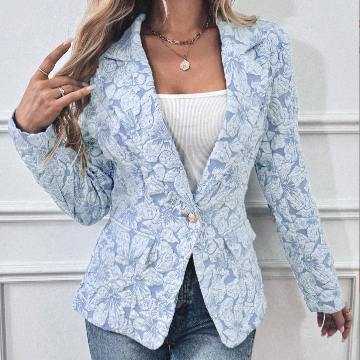 CAROLINE | Blomstermönster Blazer