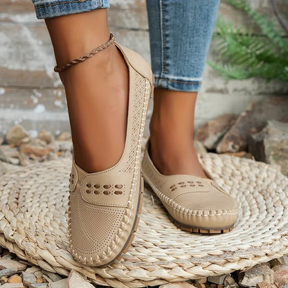 Elin | Ortopediska Loafers i Vintage Stil
