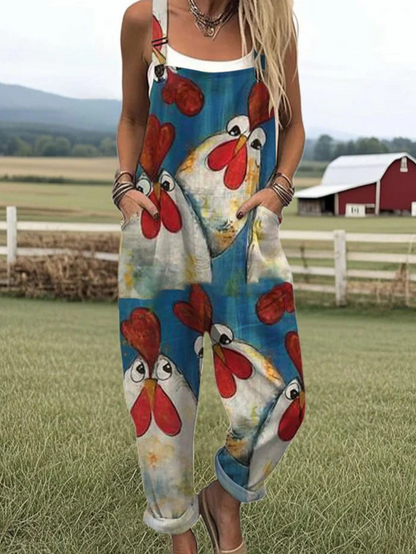 ALYARA – Tidlös Grace bred-byxa jumpsuit