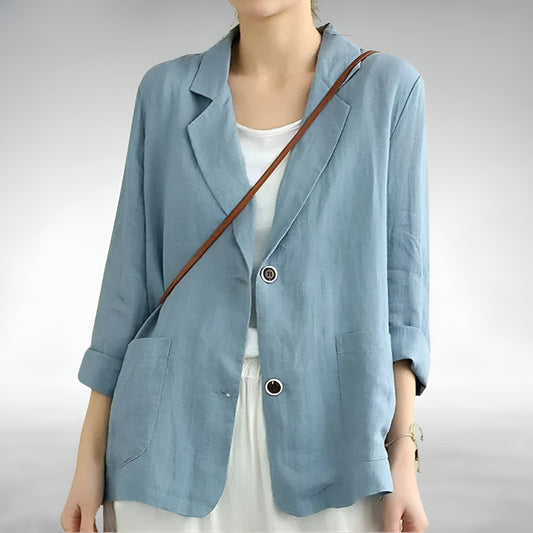 Kaja | Chic Blazer med Avslappnad Passform