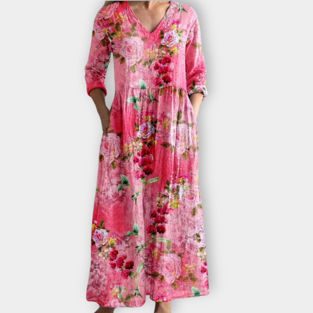 Ysora | Boho Maxikjol i lyxigt, mjukt tyg