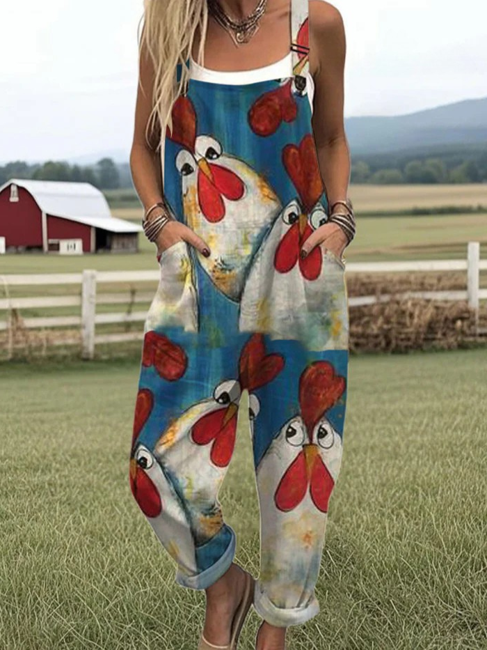 ALYARA – Tidlös Grace bred-byxa jumpsuit