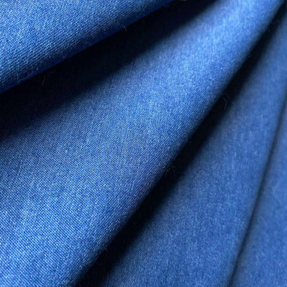 Torilda | Sommar V-ringning Halv Denim Klänning