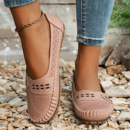 Elin | Ortopediska Loafers i Vintage Stil