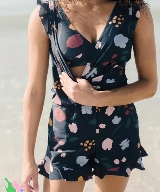 Lofnheid | Blomsterstänkt sommarhatt