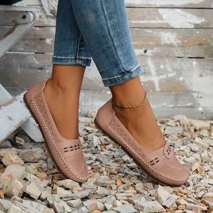 Elin | Ortopediska Loafers i Vintage Stil