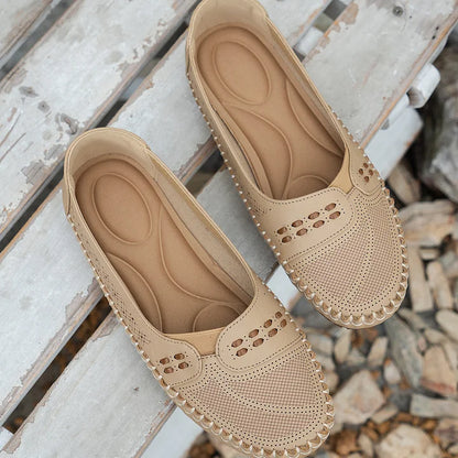 Elin | Ortopediska Loafers i Vintage Stil