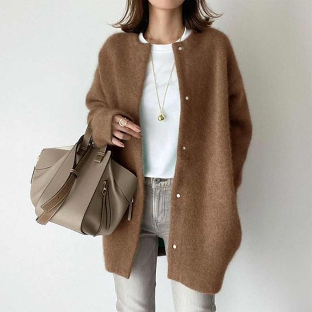 Sila | Elegant cardigan med klassisk design