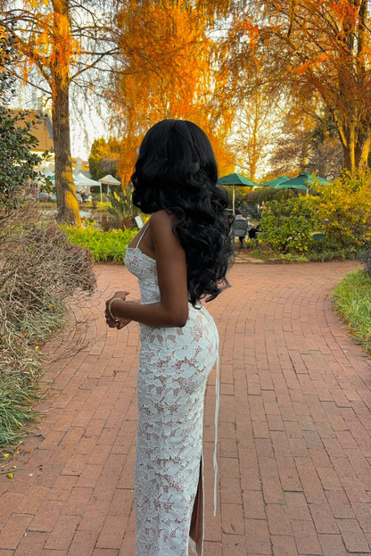 Janessa - Blond Maxi Klänning