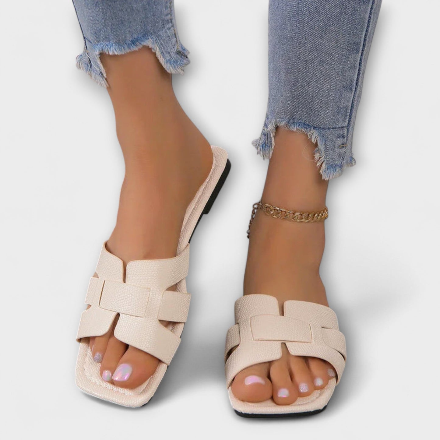 Huldra | Platta Sandaler för Kvinnor