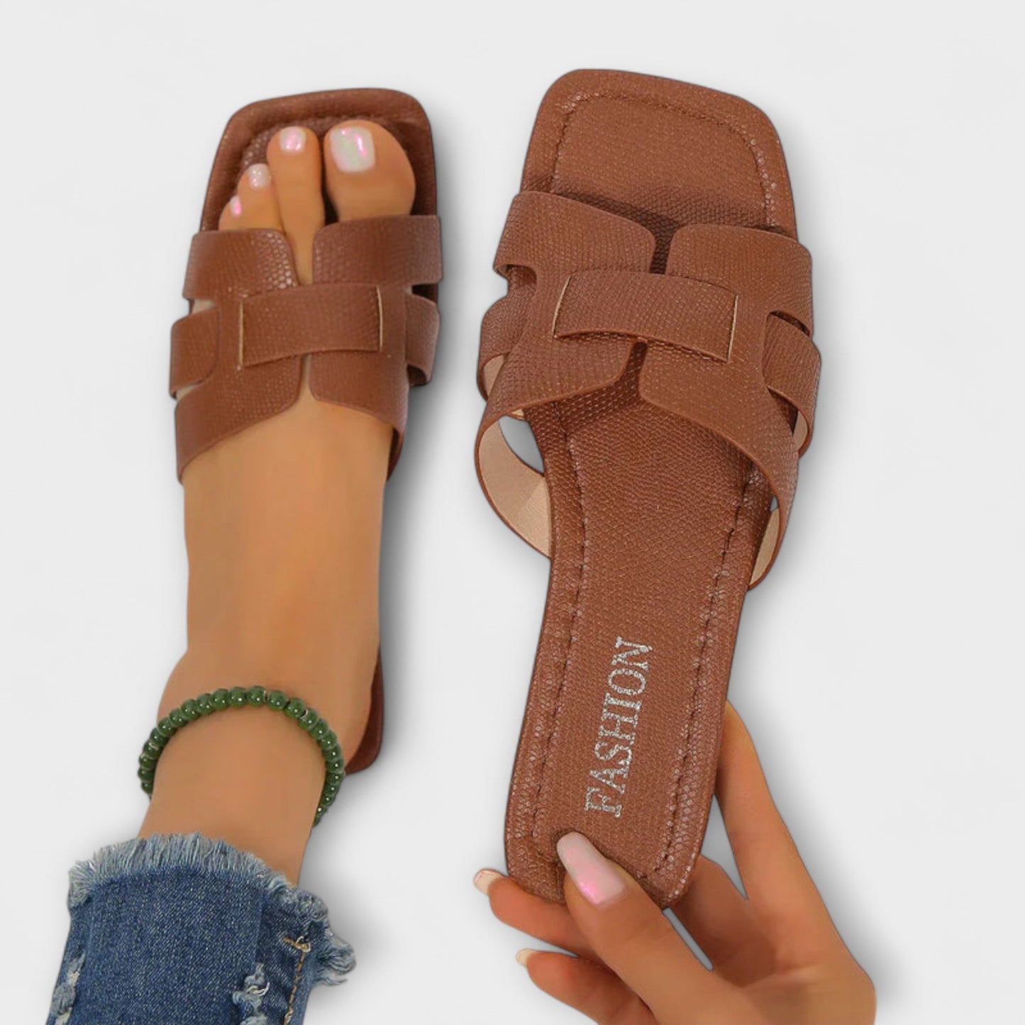 Huldra | Platta Sandaler för Kvinnor