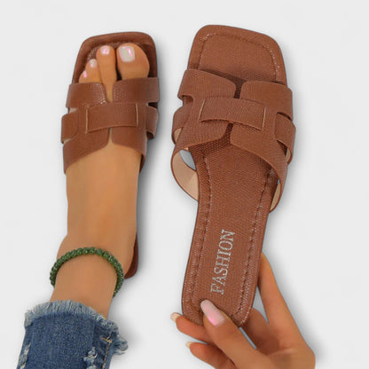 Huldra | Platta Sandaler för Kvinnor