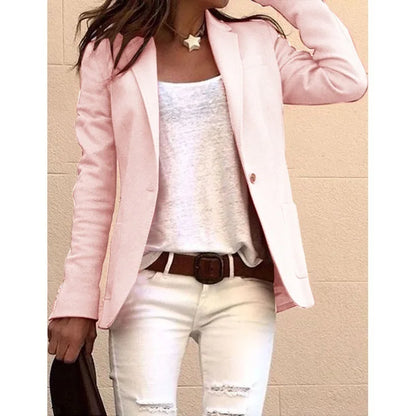 LEONA | Avslappnad Enkelknappad Blazer
