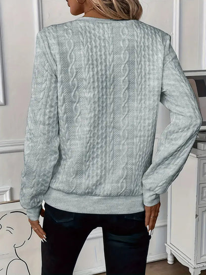 Aurora | Elegant hoodie med dragkedja