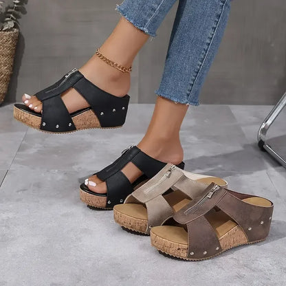 Bergvina | Elegant Ortopediska Sandaletter
