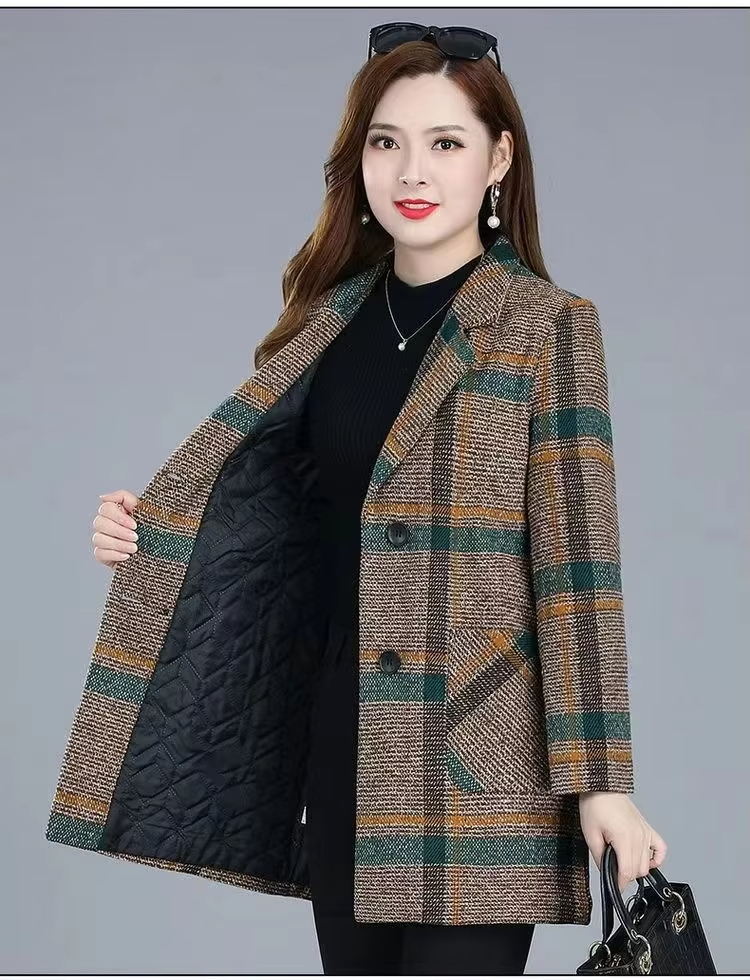 DOROTHY | LANG RUTAD KÅPE BLAZER