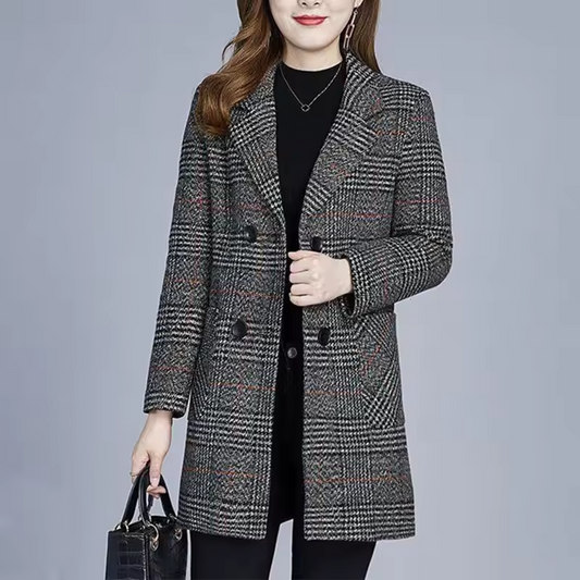 DOROTHY | LANG RUTAD KÅPE BLAZER