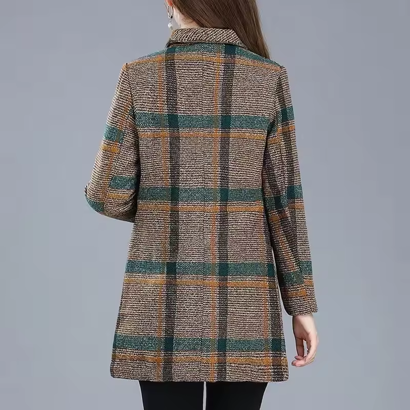 DOROTHY | LANG RUTAD KÅPE BLAZER