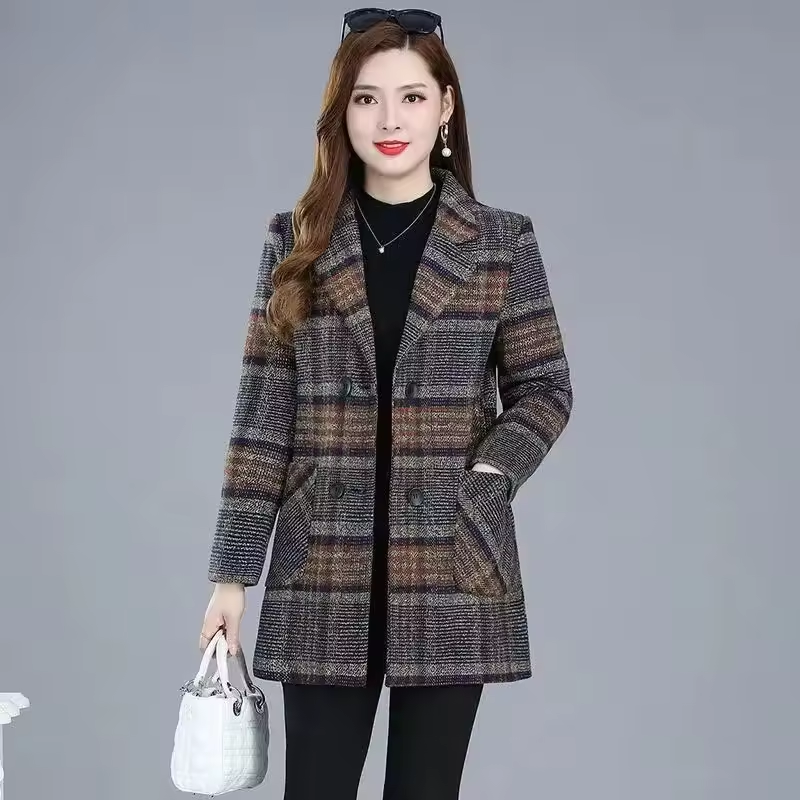 DOROTHY | LANG RUTAD KÅPE BLAZER
