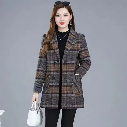 DOROTHY | LANG RUTAD KÅPE BLAZER