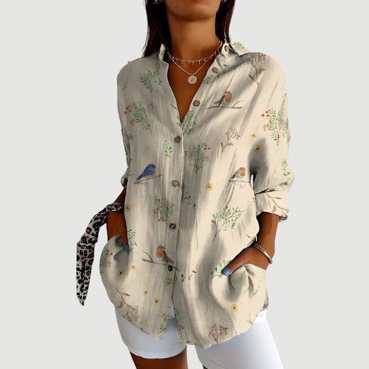 Ronja™ | Konstnärlig Bloom Blus