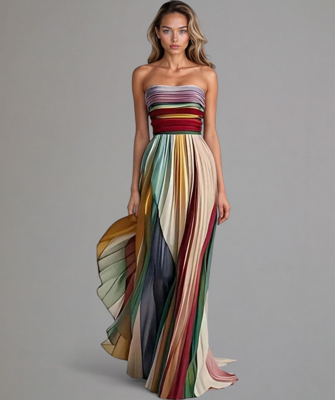 Nova - Elegant Off-Shoulder Klänning