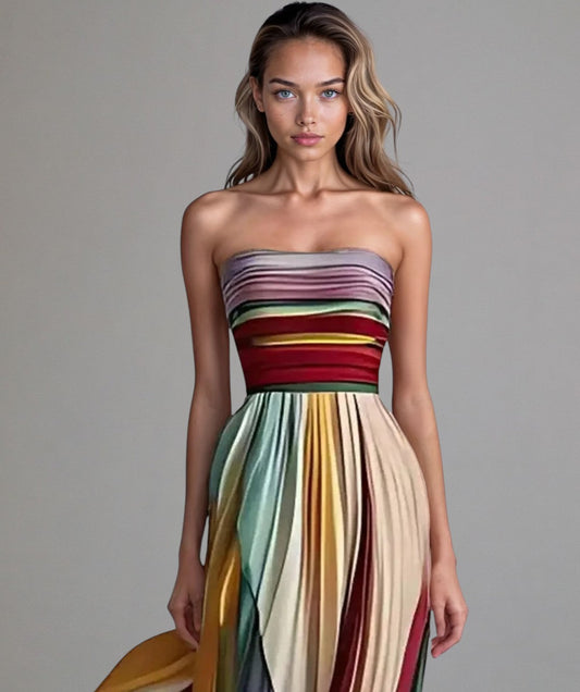 Nova - Elegant Off-Shoulder Klänning