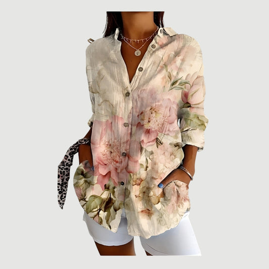 Selma™ | Konstnärlig Blomsterblus
